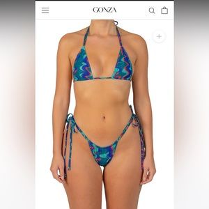 Gonza bikini in Mar print 🩵